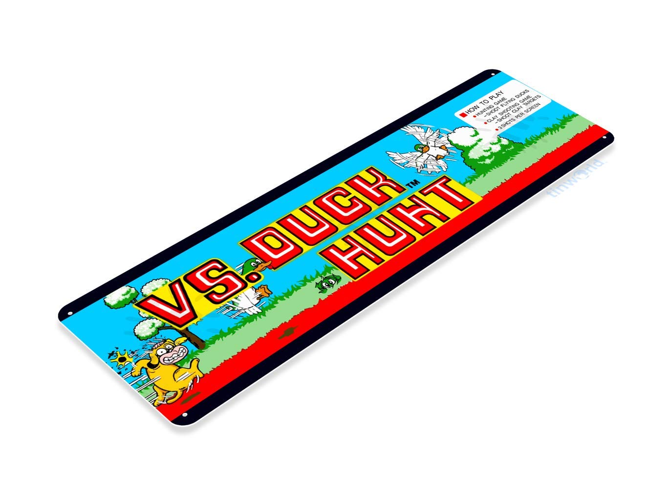 TIN SIGN Duck Hunt Arcade Marq - đánh giá và giá Retro Gaming Shops