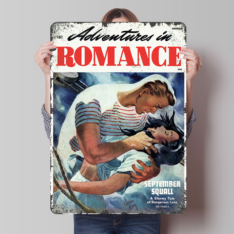 ADVENTURES IN ROMANCE Tinplate - đánh giá và giá Retro Gaming At