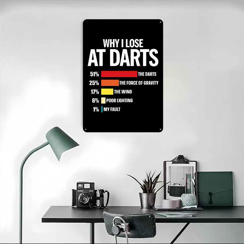 Why I Lose At Darts Tinplate P - đánh giá và giá Retro Gaming At
