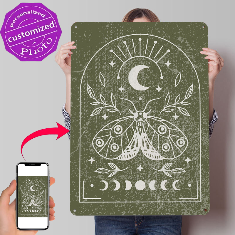 Moth and Moon Poster Customize - đánh giá và giá Retro Gaming At