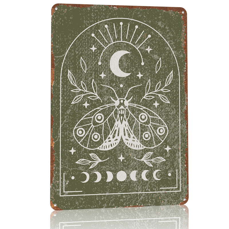 Moth and Moon Poster Customize - đánh giá và giá Retro Gaming At
