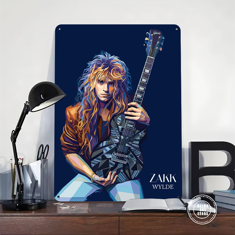 Zakk Wylde Art Portrait Metal  - đánh giá và giá Retro Gaming At