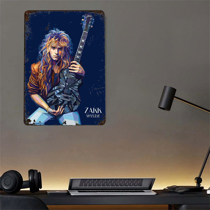 Zakk Wylde Art Portrait Metal  - đánh giá và giá Retro Gaming At