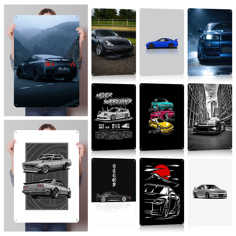 （Nissan） Posters Retro Car Met - đánh giá và giá Retro Gaming At