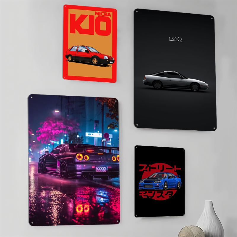 （Nissan） Posters Retro Car Met - đánh giá và giá Retro Gaming At