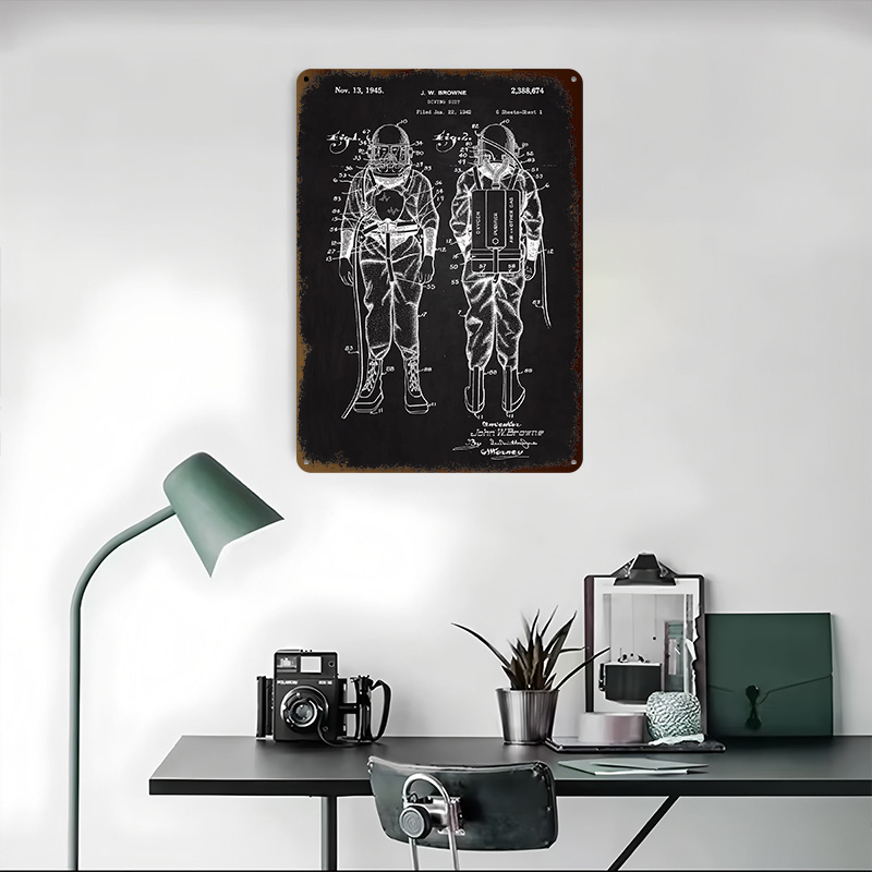 1945 Diving Suit Patent Metal  - đánh giá và giá Retro Gaming At