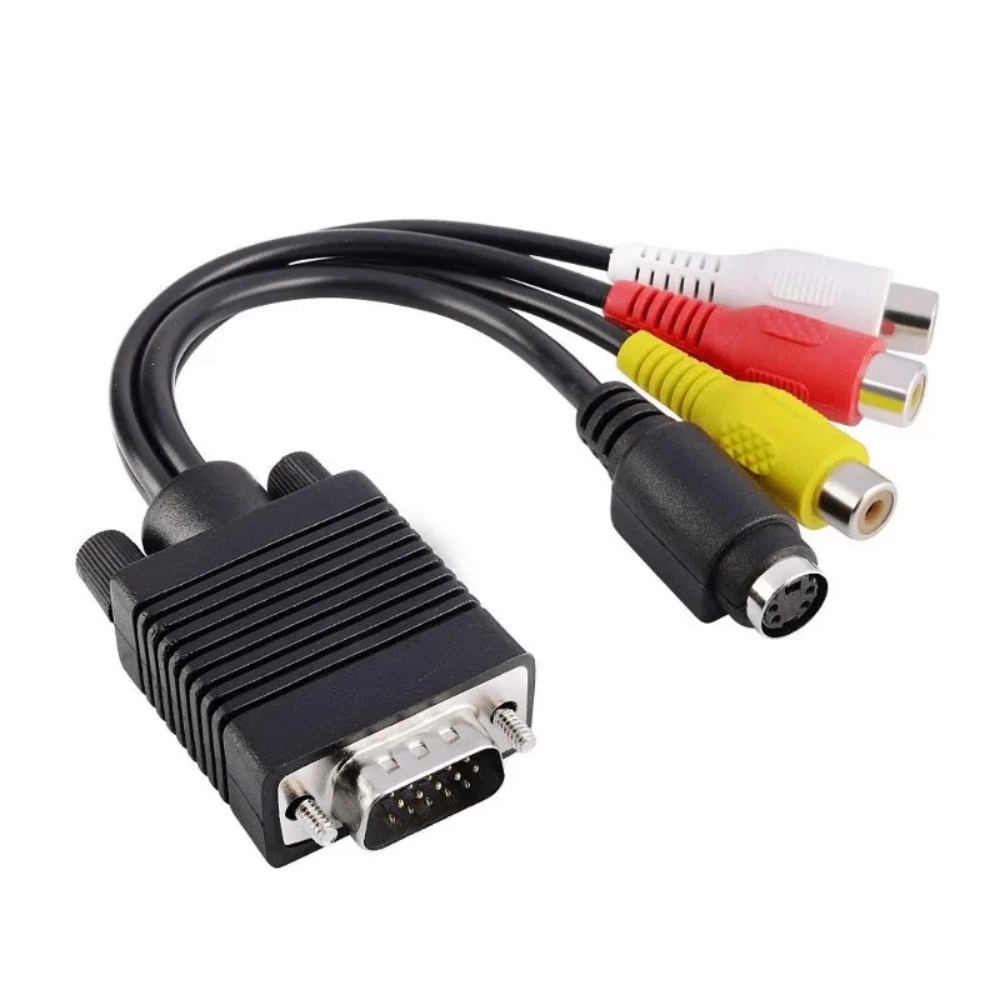 VGA to S-Video 3 RCA Composite - đánh giá và giá Composite Rca Cable