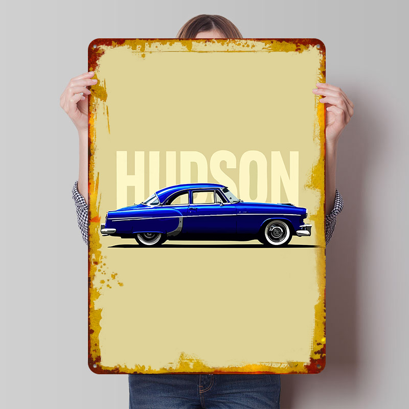 Blue Hudson Classic Car Tinpla - đánh giá và giá Retro Gaming At