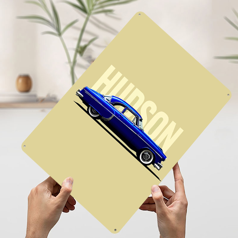 Blue Hudson Classic Car Tinpla - đánh giá và giá Retro Gaming At