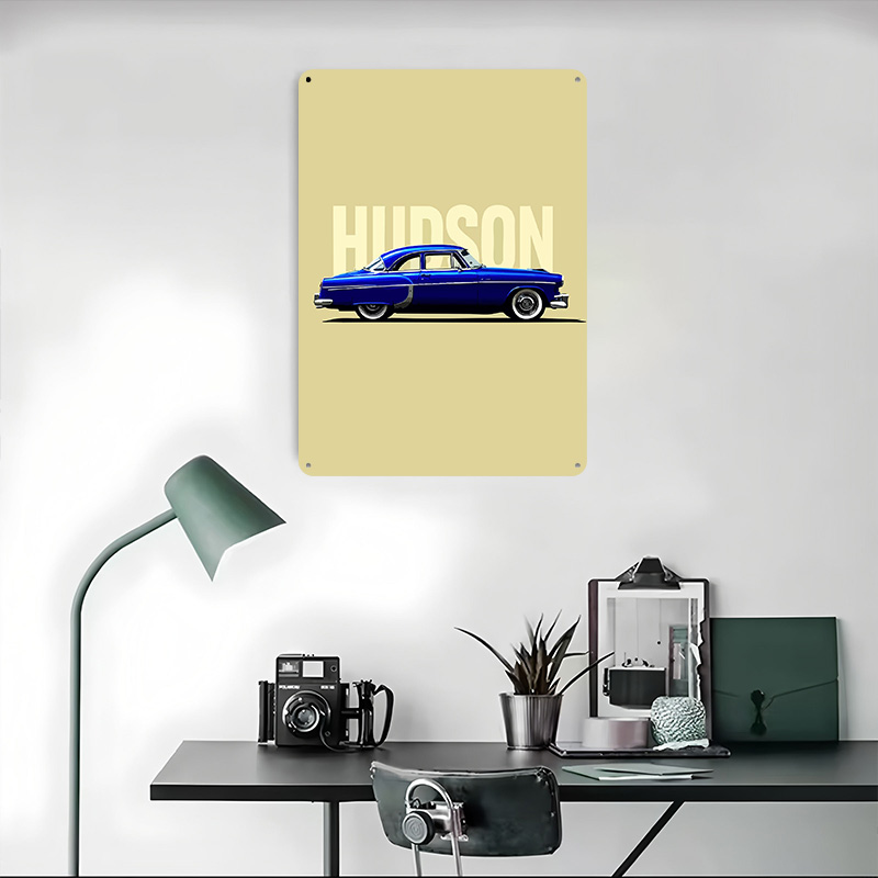 Blue Hudson Classic Car Tinpla - đánh giá và giá Retro Gaming At