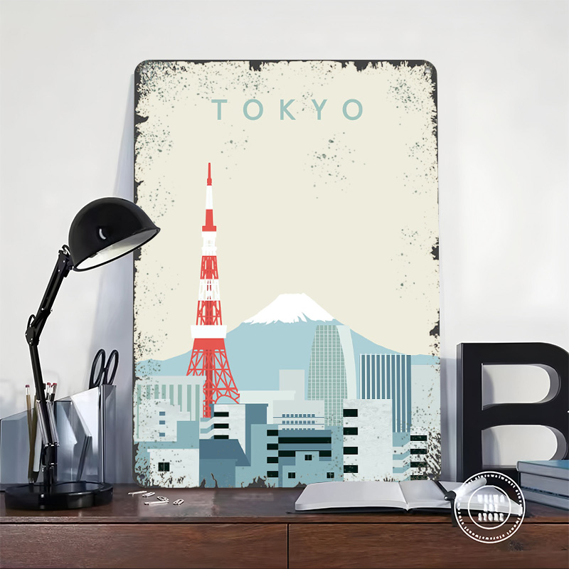 Tokyo Poster Retro 3D Printed  - đánh giá và giá Retro Gaming At