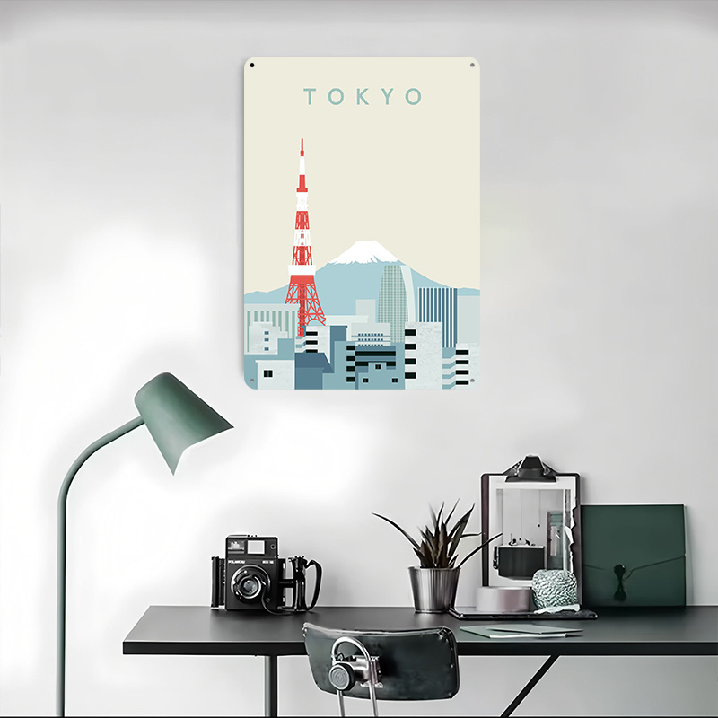 Tokyo Poster Retro 3D Printed  - đánh giá và giá Retro Gaming At