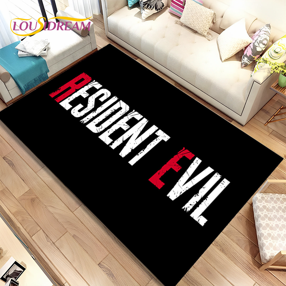 3D R-Resident Evil Games Gamer - đánh giá và giá Retro Gaming Rug