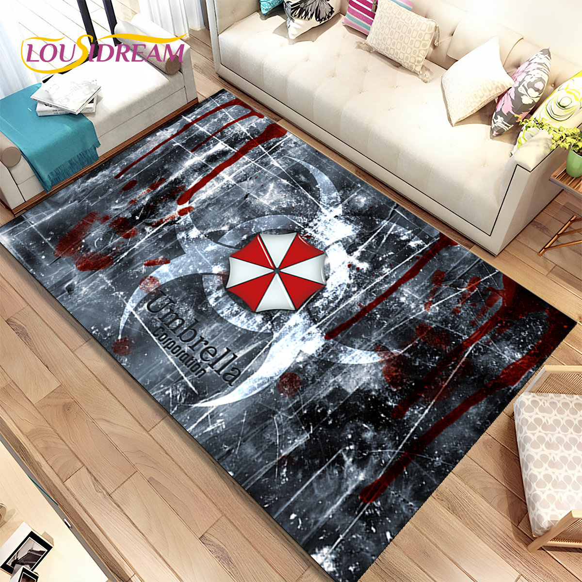 3D R-Resident Evil Games Gamer - đánh giá và giá Retro Gaming Rug