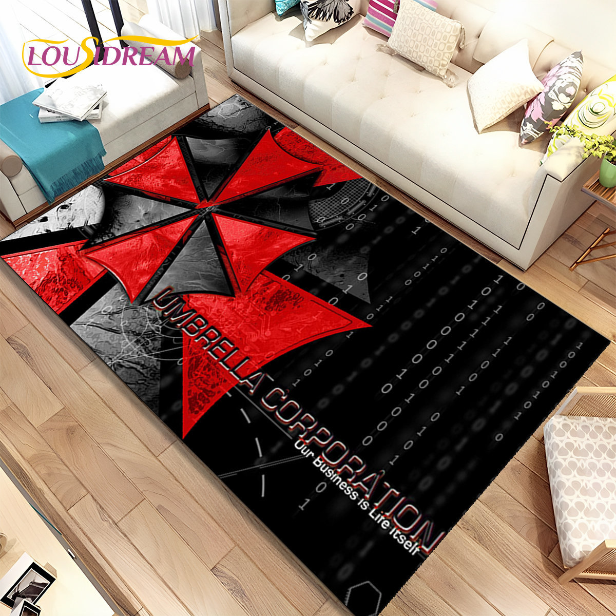 3D R-Resident Evil Games Gamer - đánh giá và giá Retro Gaming Rug