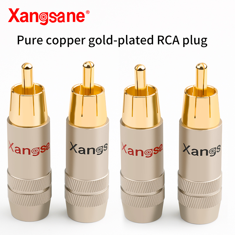 Xangsane 4 Rca Cắm Bằng Đồng N - đánh giá và giá Composite Rca Cable