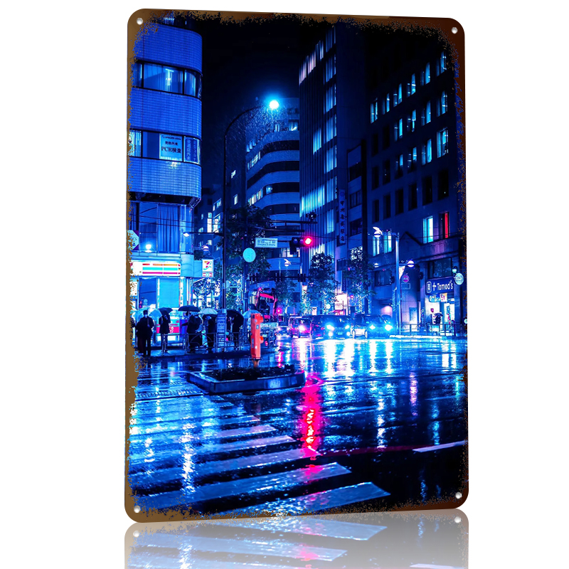 Neon Cityscape At Night Tin Po - đánh giá và giá Retro Gaming At