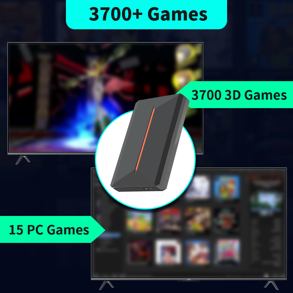 Launchbox OS 500GB Portable Ga - đánh giá và giá Retro Gaming Best Console