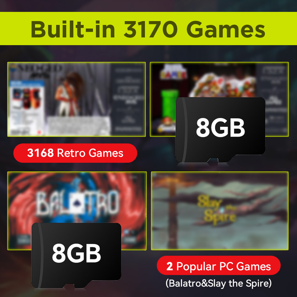 8GB Game TF Card with 3170 Ret - đánh giá và giá Retro Gaming Best Console